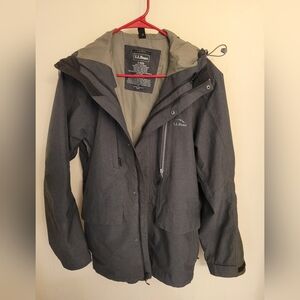 LL BEAN TEK WATERPROOF RAIN JACKET